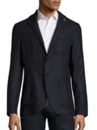 Eidos In Esilio Augusto Unconstructed Wool Blend Sport Jacket
