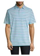 Peter Millar Morgan Striped Jersey Polo Shirt