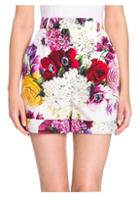 Dolce & Gabbana Poplin Floral Shorts