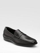 Tod's Leather Quinn Loafers