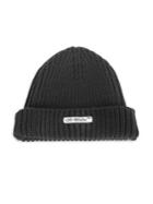 Off-white Logo Patch Wool Beanie