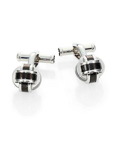 Montblanc Stainless Steel Knot Cuff Links