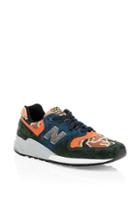 New Balance Made In The Usa 999 Suede & Leather Sneakers