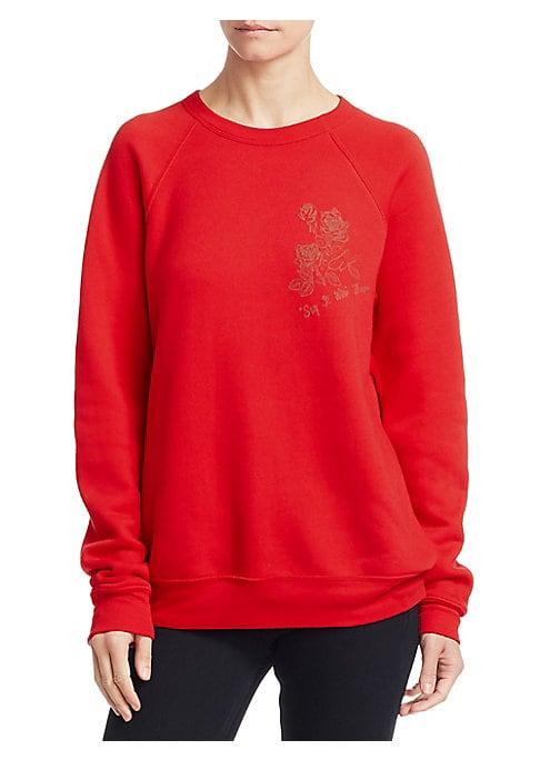 Rosie Assoulin Rose Sweatshirt