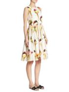 Dolce & Gabbana Gelato-print Poplin Dress