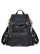Burberry Leather Drawstring Backpack