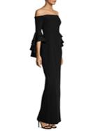 Milly Selena Double Ruffle Gown