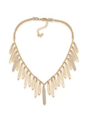 Abs By Allen Schwartz Jewelry Venice Beach Pave Drop Necklace