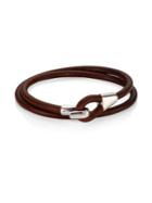 Miansai Mason Leather Wrap Bracelet
