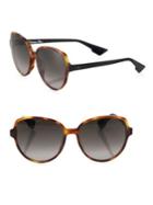 Dior Onde2 58mm Butterfly Sunglasses