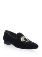Versace Classic Velvet Loafers