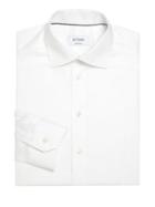 Eton Contemporary-fit Solid Cotton Dress Shirt
