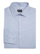 Giorgio Armani Micro-graph Dress Shirt