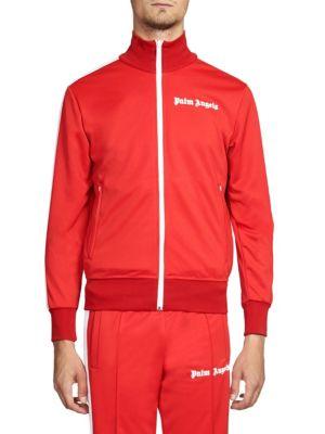 Palm Angels Red Track Jacket