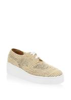 Clergerie Taille Raffia Platforms Sneakers