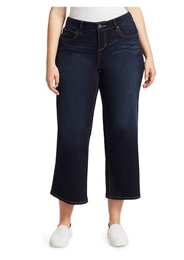 Slink Jeans, Plus Size High-waist Wide-leg Jeans