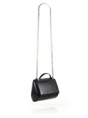 Givenchy Pandora Box Mini Textured Leather Chain Crossbody Bag
