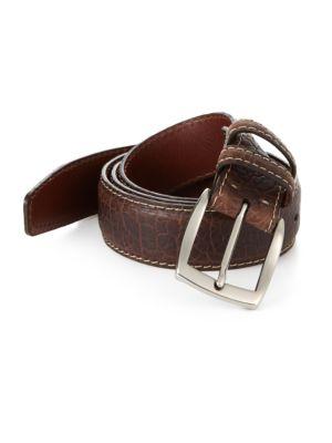 Saks Fifth Avenue Collection Collection Bison Belt