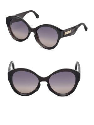 Roberto Cavalli Oversized Injected Sunglasses With Gradient Lenses/56mm