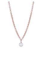 Meira T 14k Rose Gold & Diamond Pendant Necklace