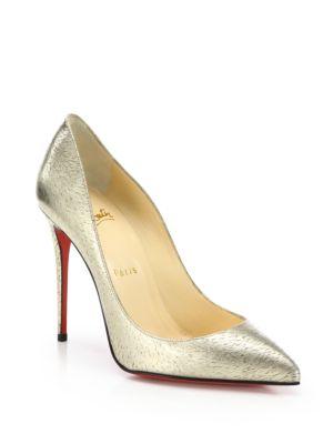 Christian Louboutin Metallic Pumps