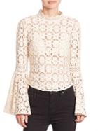 Free People Kiss & Bell Lace Top