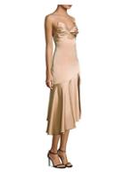 Misha Collection Resort Lidia Asymmetric Flounce Dress