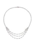 Adriana Orsini Daphne All-around Pave Frontal Necklace