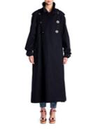 Dolce & Gabbana Embroidered Trench Coat