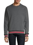 The Kooples Stripe-trim Sweater