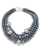 Kenneth Jay Lane Multi-strand Faux-pearl Necklace