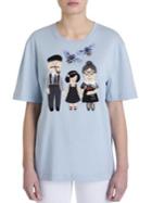 Dolce & Gabbana Embroidered Jersey Tee