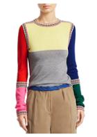 Rosie Assoulin Ottoman-knit Crewneck Wool Sweater