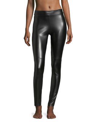 Wolford Faux Leather Leggings