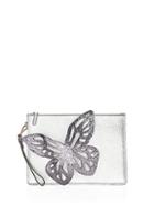 Sophia Webster Flossy Glitter Butterfly Pouchette