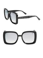 Jimmy Choo 54mm Cait Square Sunglasses