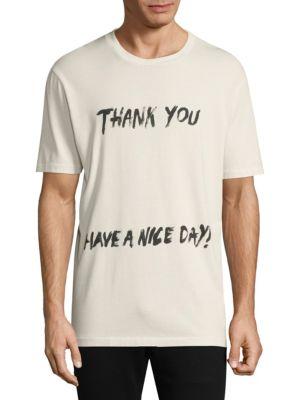 3.1 Phillip Lim Thank You Graphic Tee