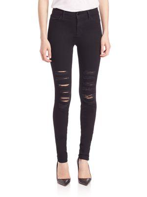 J Brand Maria High Rise Skinny Jeans