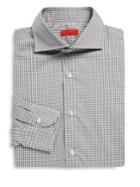 Isaia Regular-fit Gingham Checkered Dress Shirt
