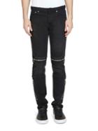 Givenchy Straight-fit Zip Moto Jeans