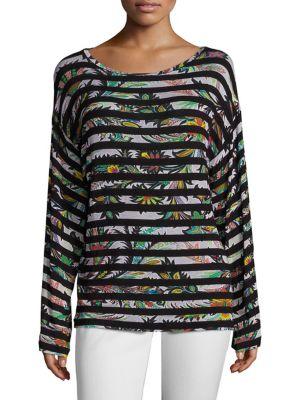 Etro Striped Jersey Top