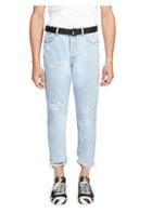 Off-white Slim Fit Button Fly Jeans