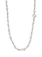 David Yurman Chain Necklace With Pearls