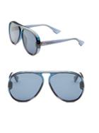 Dior Diorlia 62mm Aviator Sunglasses