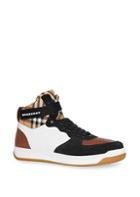 Burberry Dennis High-top Vintage Check Sneakers