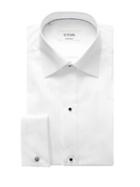 Eton Contemporary-fit Pleated Bib Formal Dress Shirt