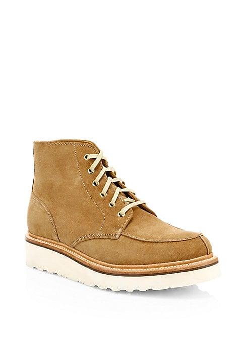 Grenson Buster Suede Wedge Boots
