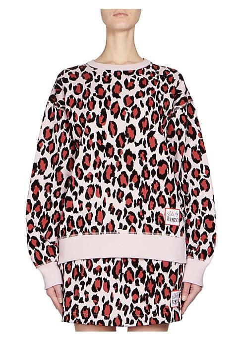 Kenzo Leopard Print Pullover