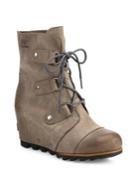 Sorel Joan Of Arctic Leather Lace-up Boots