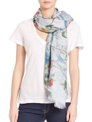 Gucci Tree Of Life Wool & Silk Shawl